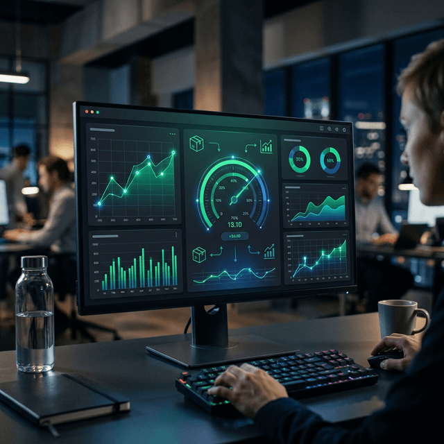 Vista previa del demo de Ventyx ERP